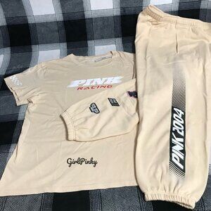 victoria secret PINK sweatpants OUTFIT RACING COLLECTION IN SIZES S-XXL